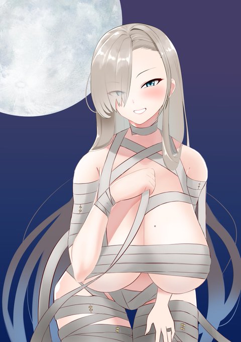 ハロウィンてきなー
#ブルアカ #アスナ 