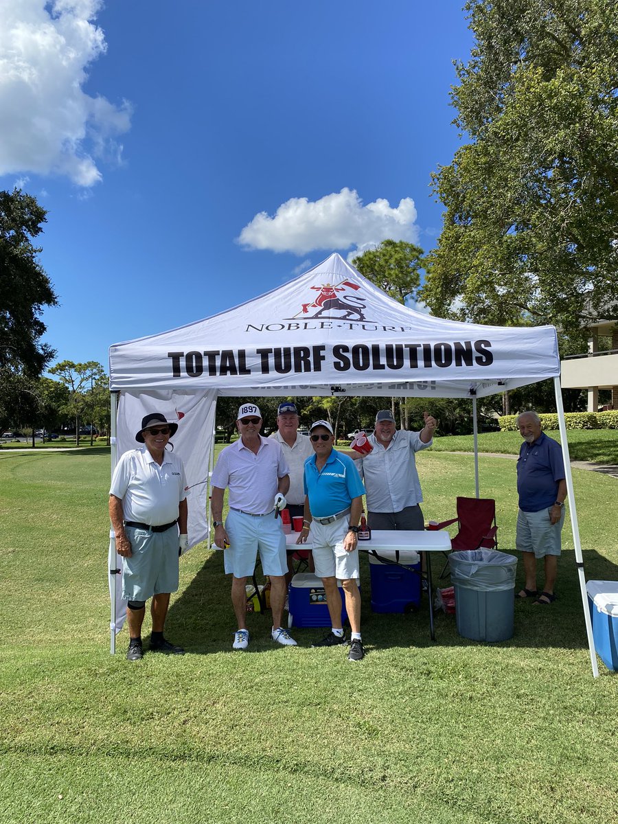 Noble Teamwork with John Madden and Michael Hurd manning the margarita tent for the West Coast GCSA Annual Benevolent Fund and Research Tournament at Innisbrook… while I played golf ! Big shout out to Superintendent Ryan Stewart as the Copperhead greens were awesome!