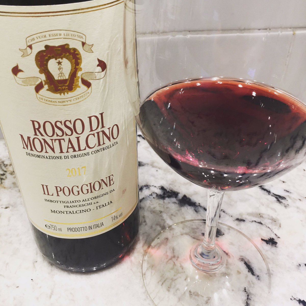 This 2017 Rosso di Montalcino from Il Poggione is drinking beautifully. Dusty cherry, leather, violets, thyme and raspberry, with firm tannins and juicy, dry fruit and acidity. Super tasty. #tuscanwine #tuscany #montalcino #yyc