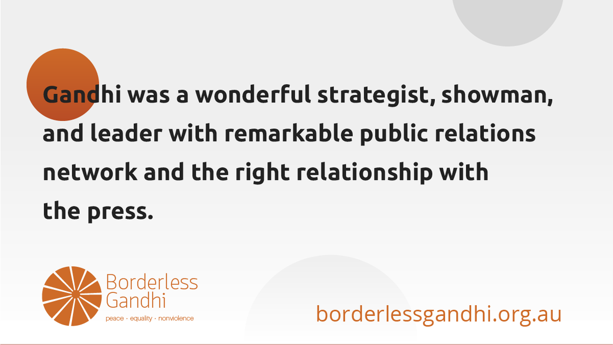 borderlessgandh's tweet photo. Gandhi’s sustained reputation make him a leader worthy to seek inspiration from. He led authentically for the greater good. Gandhi’s relevance is more so today as leaders need not only the right skills but a vision and the right attitude to achieve their goals. 
#leadership https://t.co/D4PGfhL6og
