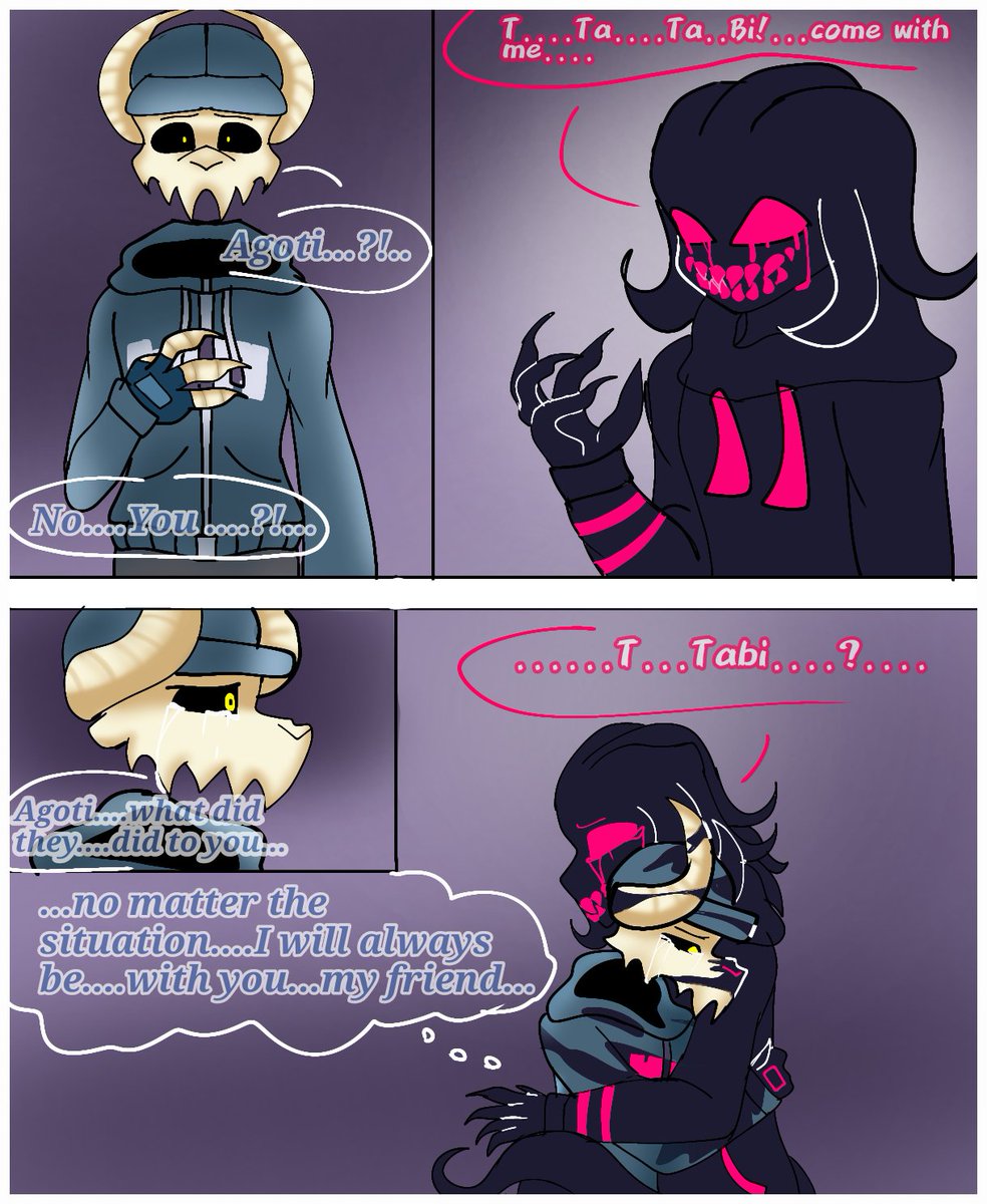 sanscest18's tweet photo. here is a little sad comic...
#fridaynightfunkin #Corruptionmod #FnfTabi #Agotifnf #fridaynightfunkinfanart #Tabi #SadComic https://t.co/YEblJE6dZK