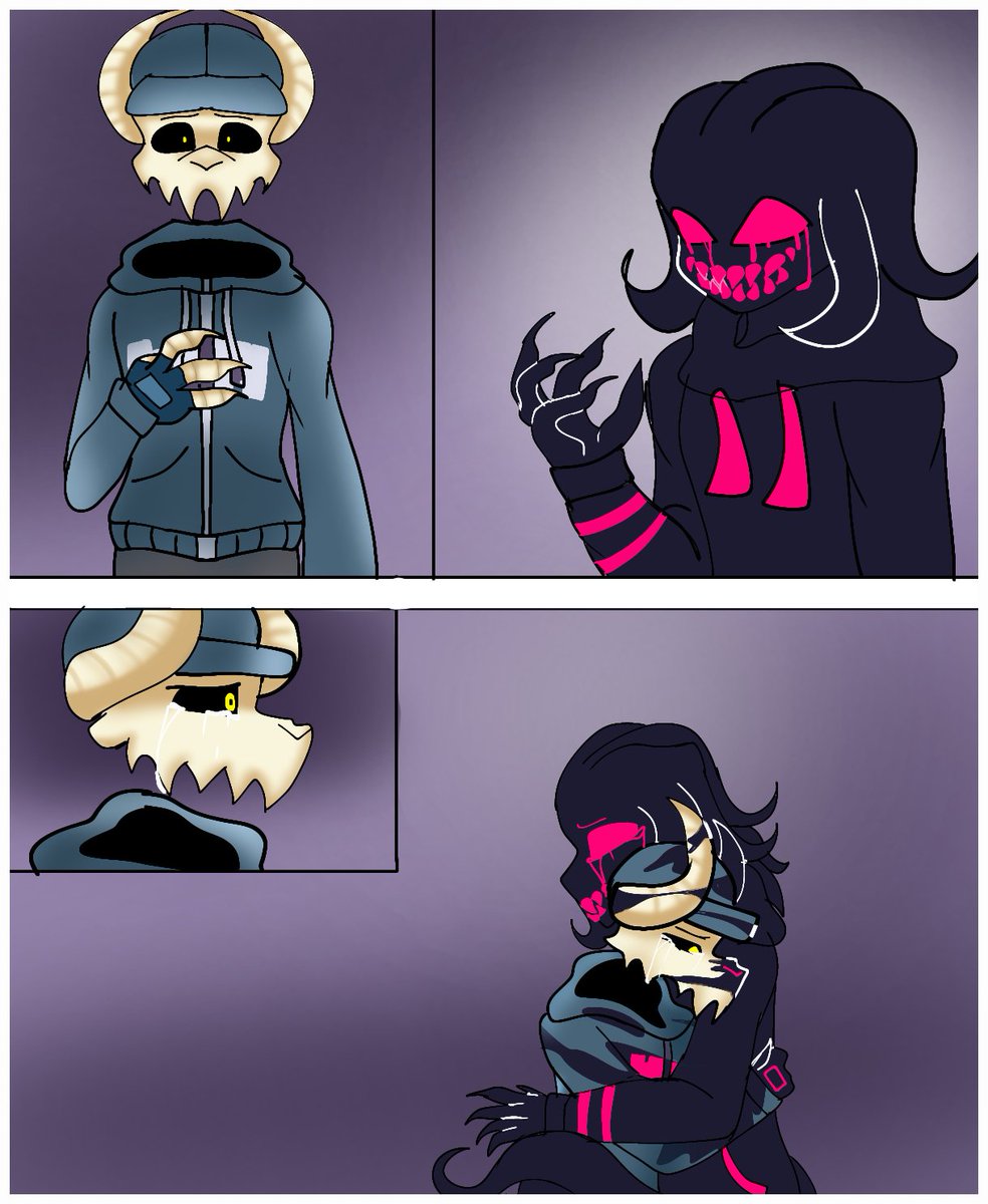 sanscest18's tweet photo. here is a little sad comic...
#fridaynightfunkin #Corruptionmod #FnfTabi #Agotifnf #fridaynightfunkinfanart #Tabi #SadComic https://t.co/YEblJE6dZK