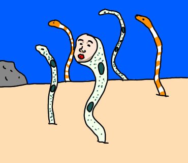 チンアナゴのtwitterイラスト検索結果