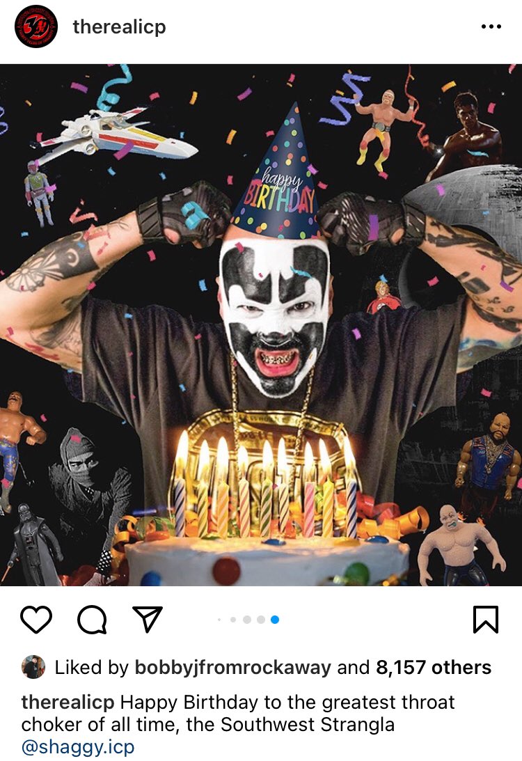 Happy Birthday to this psychopath mother fucker Shaggy 2 Dope ( of 