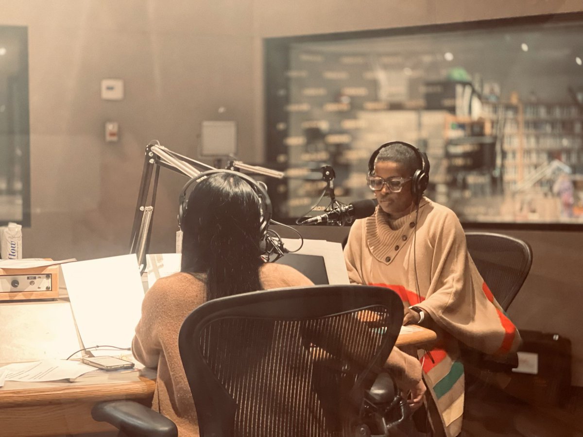 soappreciateyou's tweet photo. Here's a behind-the-scenes look at co-hosts @nadegejoseph and @pahoua in studio preparing for the launch of the I So Appreciate You podcast!
#ISoAppreciateYou #WomenWhoPodcast https://t.co/MC3Vgahqaf