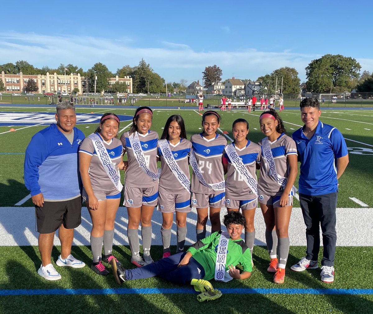 Congratulations to our senior girls soccer players! 👏👏 Thank you for being part of our program &amp; good luck! 🎉🎉
#PCPride