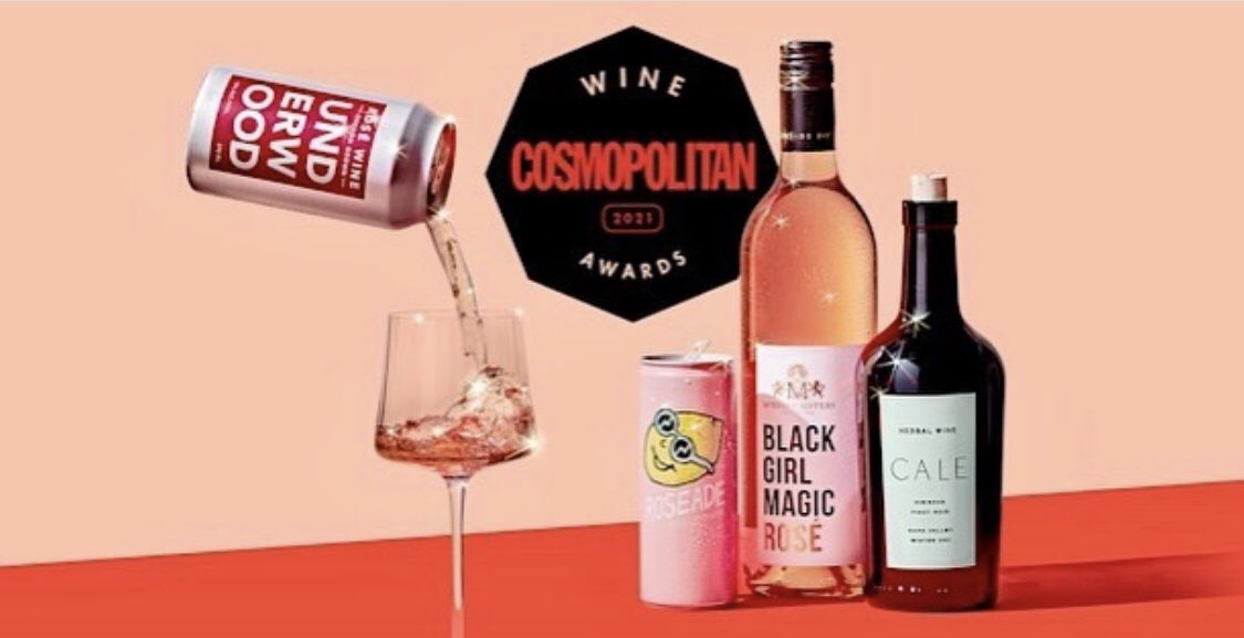 Thrilled to announce we are winner of a Cosmopolitan magazine 2021 Wine Award✨ 🌱 🍷