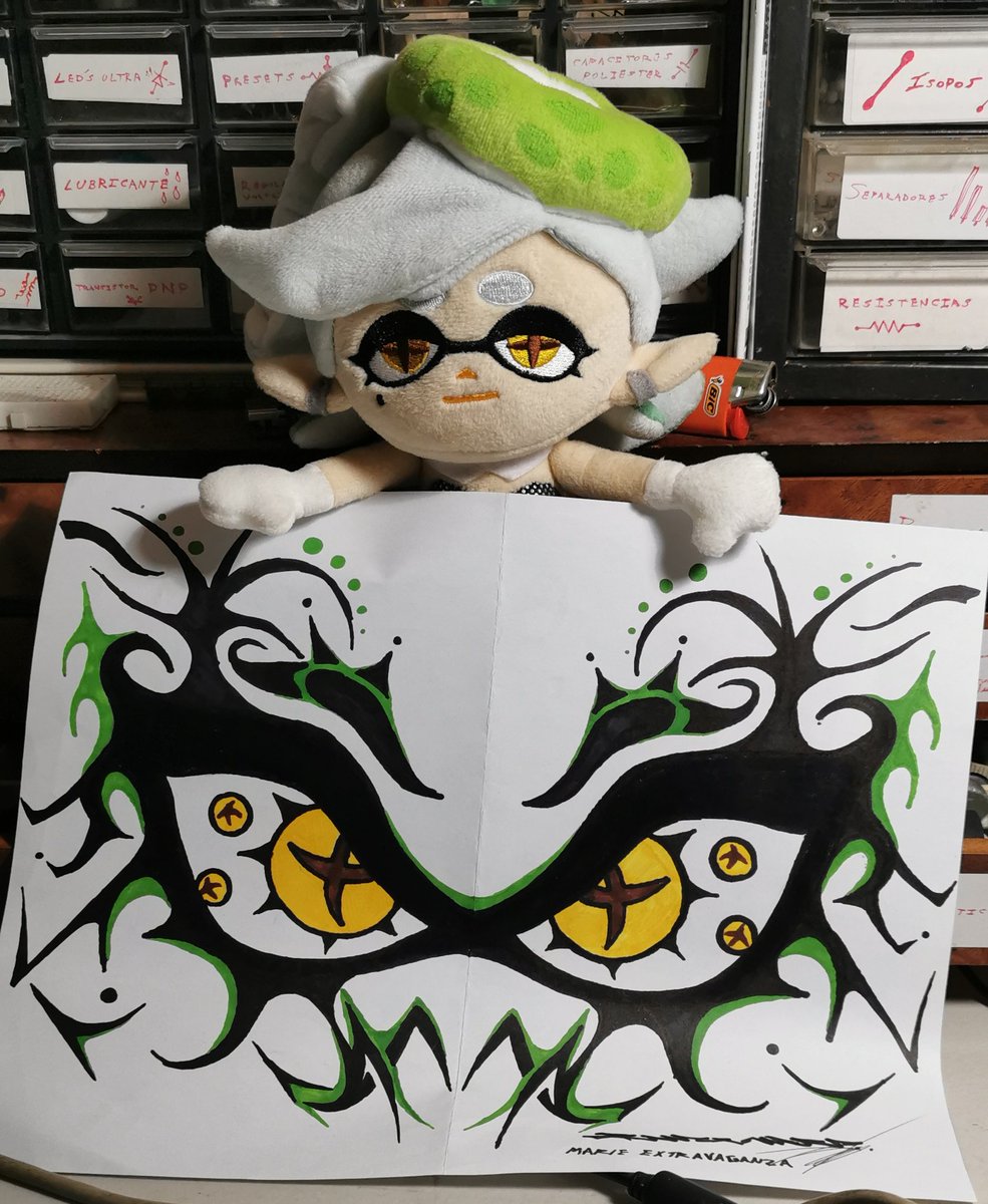 Drawzosward's tweet image. My eye art. #squidsisters #Splatoon