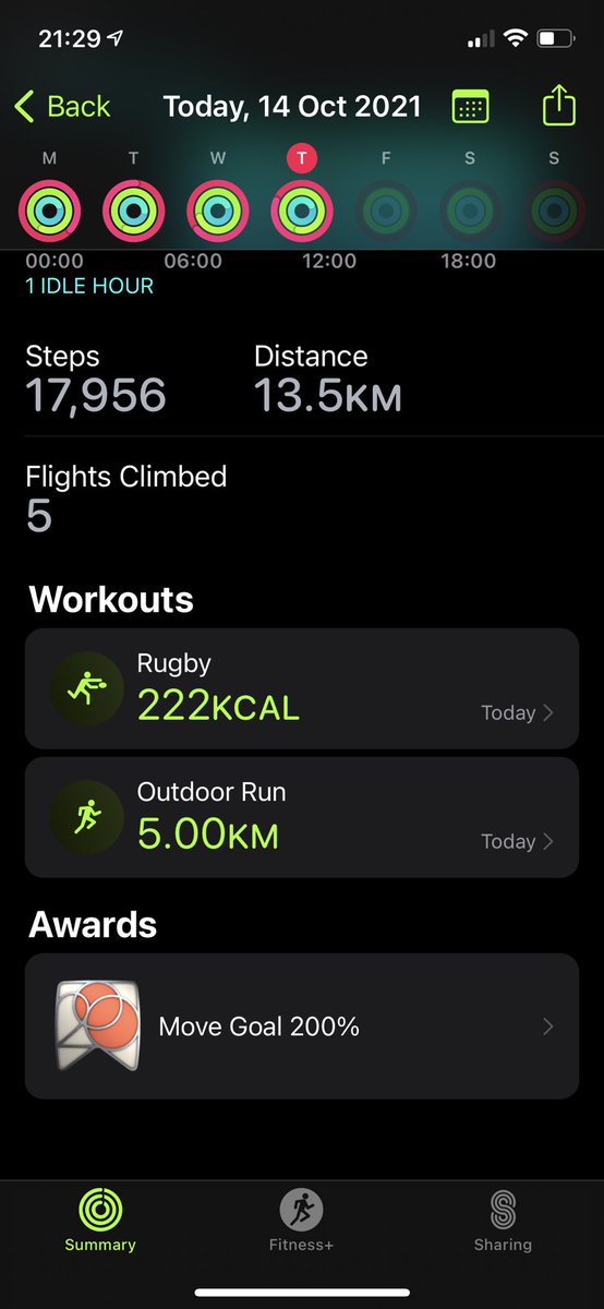 Mrs_Chubbs_'s tweet photo. Day 4/5 5kms ✅ 
Then rugby training 😩 ✅ 

When I pick the route it’s 5kms and absolutely NO more! 😂

#babylossawarenessweek 
#maxchubb #memoriesonly #stolenfuture #5kms5days #dontputmedownforcardio #ihaterunning #babyloss #ribbonrun @SandsUK https://t.co/N6PYI04r6h