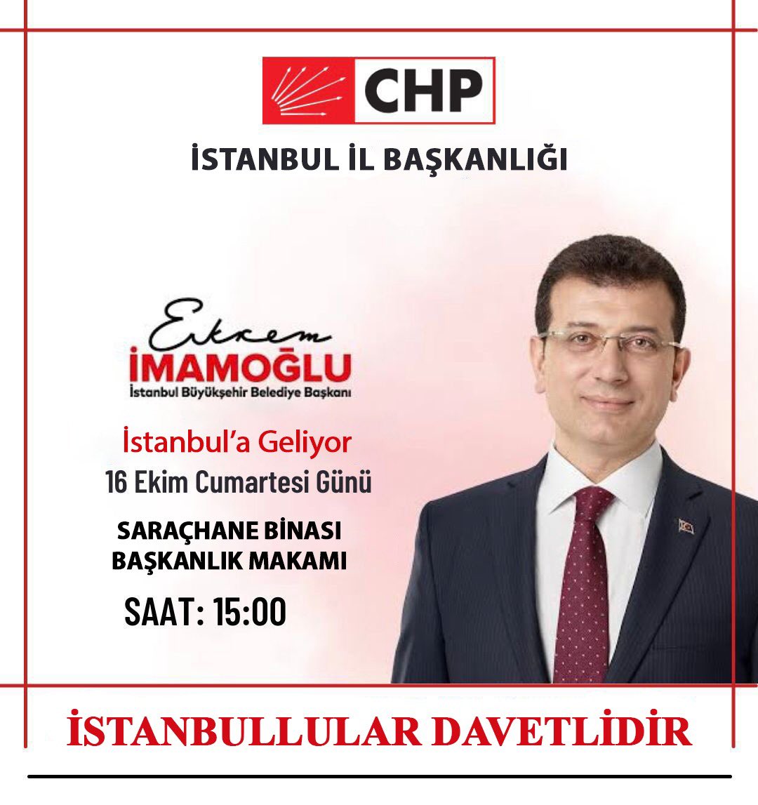 mrt_turkyilmaz's tweet photo. İstanbul’a geliyormuş ;)
#imamoğlu https://t.co/JymADSPswj