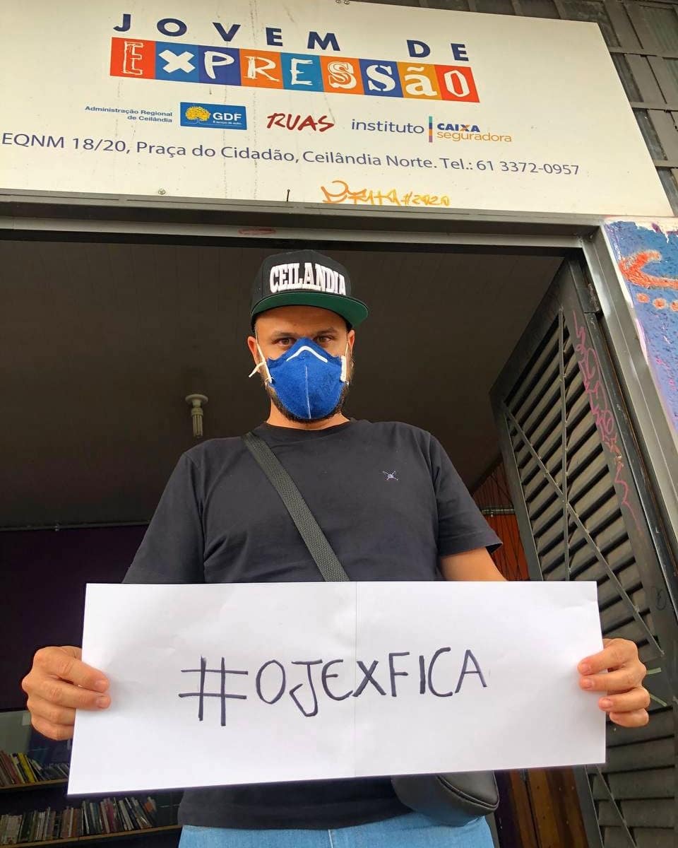 jovemdeexpressa's tweet image. Compartilhe o seu apoio pela permanência e concessão de uso do nosso Galpão Cultural com a #oJEXfica ✊🏽