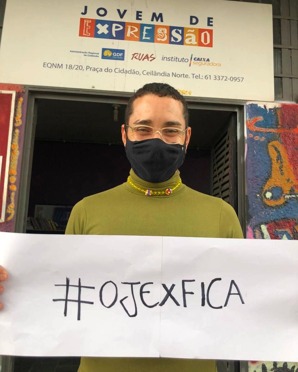 jovemdeexpressa's tweet image. Compartilhe o seu apoio pela permanência e concessão de uso do nosso Galpão Cultural com a #oJEXfica ✊🏽