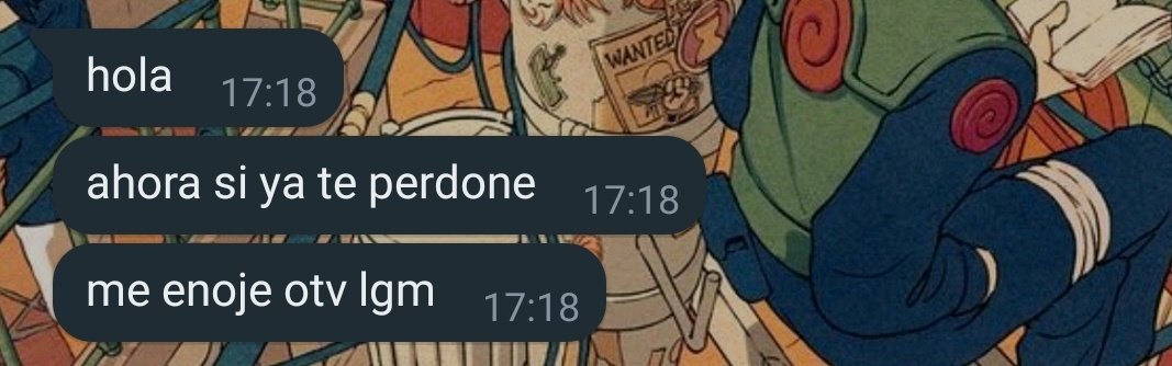 Mi mejor amiga y yo peleados 
be like: