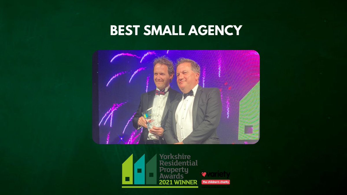 Put your hands together for Blenkin &amp; Co - winners of Best Small Agency sponsored by CEG #VarietyYRPA