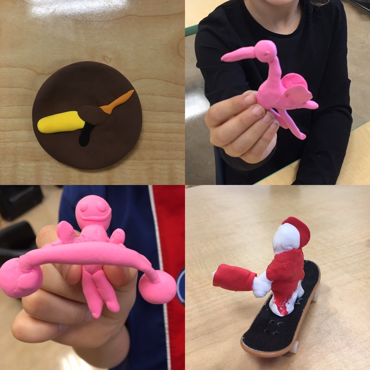 We let our creativity flow today. #creativity <a href="/EJSMSchool/">Ecole J S McCormick</a>