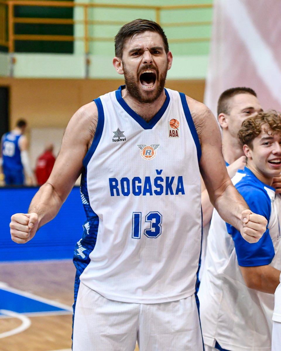 📸: It's been a while since the last #ABALiga2 win of <a href="/kkrogaska/">KK Rogaška</a>!

A well-deserved celebration!