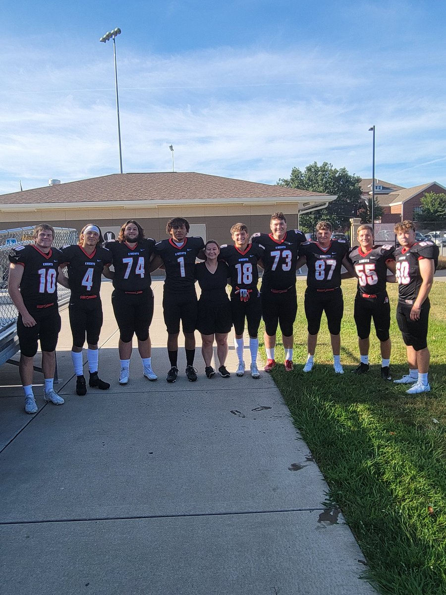 Happy senior night to this fantastic group!