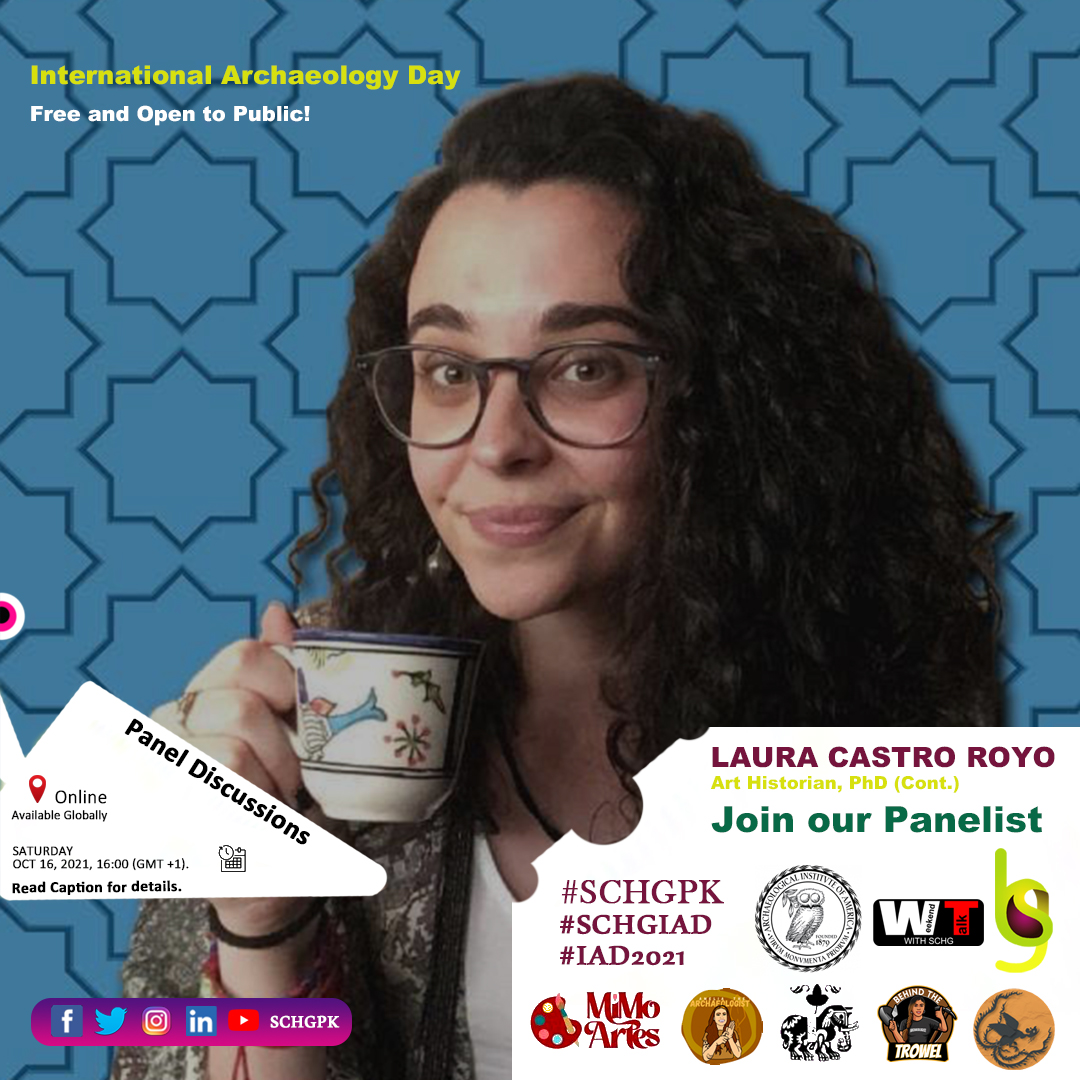 schgpk's tweet photo. Join our panelist Laura Castro Royo @PlumasDeSimurgh on this Saturday, Oct 16, 2021, 16:00 (GMT+1) as we are discussing Cultural Heritage in the 21st Century.
Pl. DM email address, & we will get back to you with an event booklet & registration link.
#iad2021 #schgpk #schgiad https://t.co/bd68sWVlhx