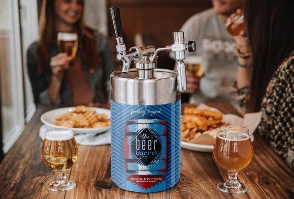 We understood the “weekend plans” assignment 😏Do you own a Beer Barrel yet?!

Get your own Beer Barrel at Rock Bottom and enjoy 128 oz of your favorite house-brew on tap.