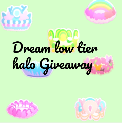 scxryxpotato's tweet photo. .ೃ࿐ Dream low tier halo giveaway ✧.*

⋆.ೃ࿔*:･ Rules 
ღ Follow me (@dream_mochi01) 🔔✔️
ღ like n rt
ღ comment down which halo you want (no comment which halo = not picking you)

✧･ﾟ: Extras in thread ✧.* https://t.co/Jy2CiOCKev