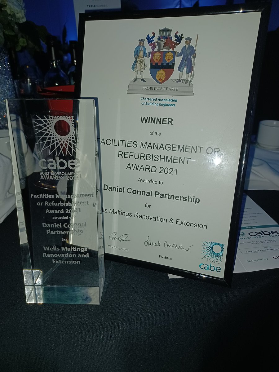 robertdaleFRICS's tweet image. Success for @DCP_Surveyors and @WellsMaltings  at the CABE built environment awards. The project that keeps on giving.