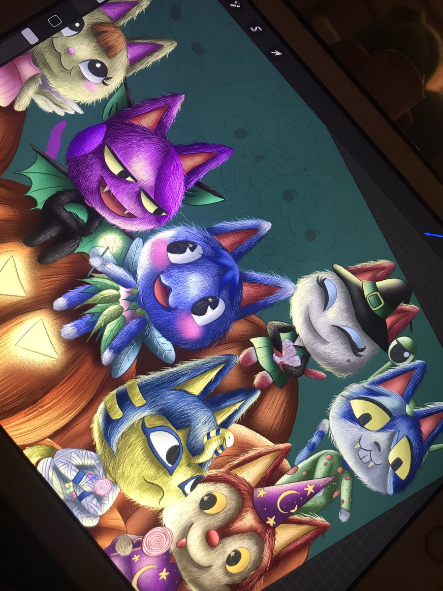 LariArtThings's tweet photo. 3 kitties to go 🎃🐱 https://t.co/wqSnx4NiJD