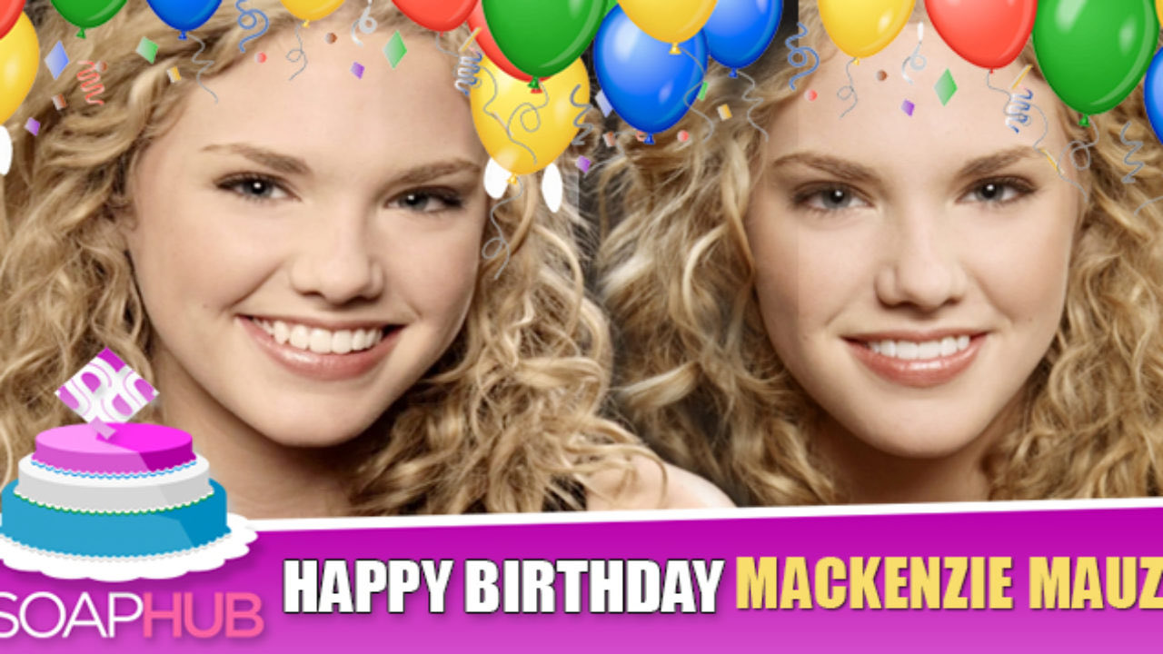 Happy birthday to actress Mackenzie Mauzy  