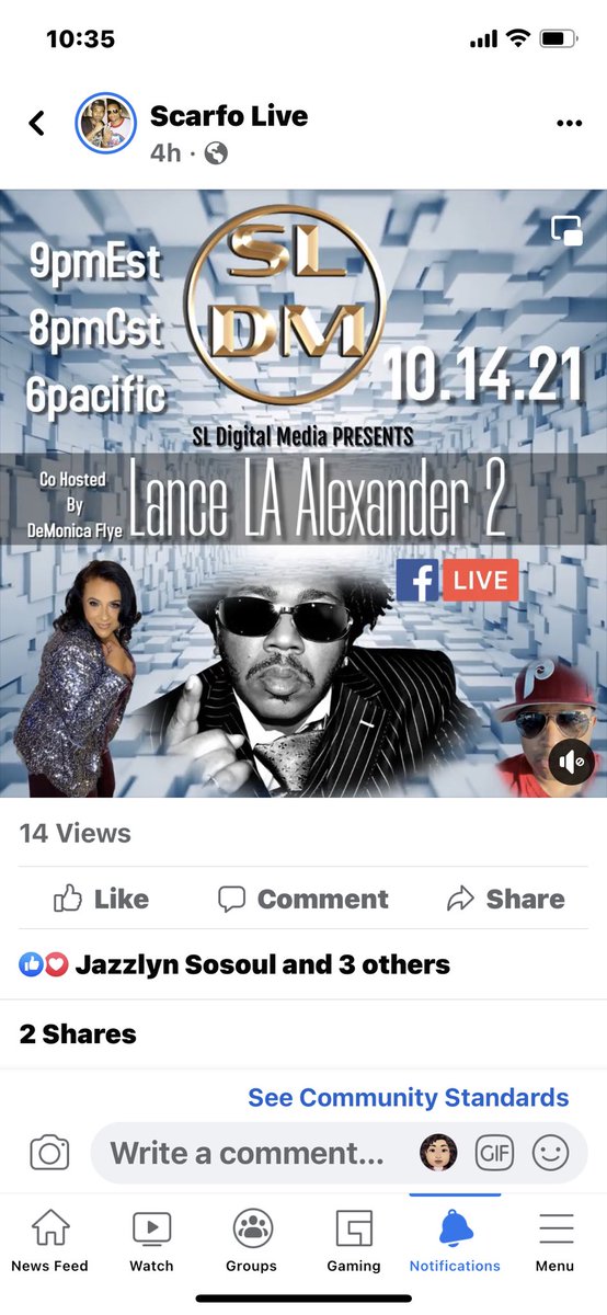 DFlye001's tweet photo. Join US tonight on Facebook Live it’s Lance,”LA,” Alexander! https://t.co/3dlBbKHsWS