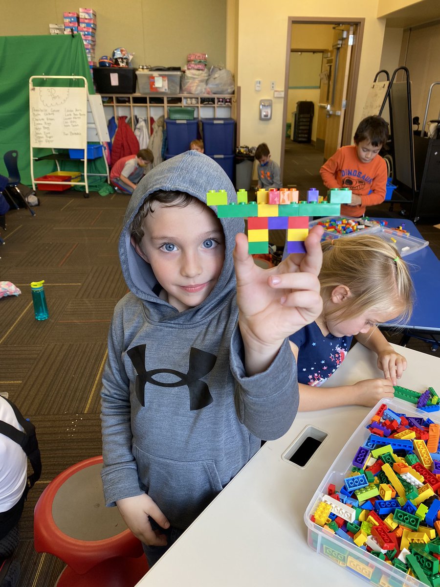 Miss_Seifert's tweet photo. Lego Club Warm-Up Challenge: build Miss Seifert. 😁 https://t.co/1fxnij0cqe