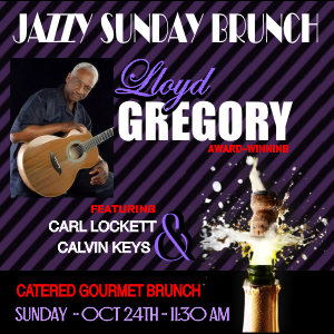 empress_vallejo's tweet photo. On October 24th, please join us for our spectacular Jazz Brunch event with the award winning Lloyd Gregory! A fun and delicious event you won't want to miss out on! Visit our website https://t.co/IHyIFFecKh for ticket sales! 

#empresstheatre #sundaybrunch #jazzmusic #weekendfun https://t.co/dqkrzPIzwu