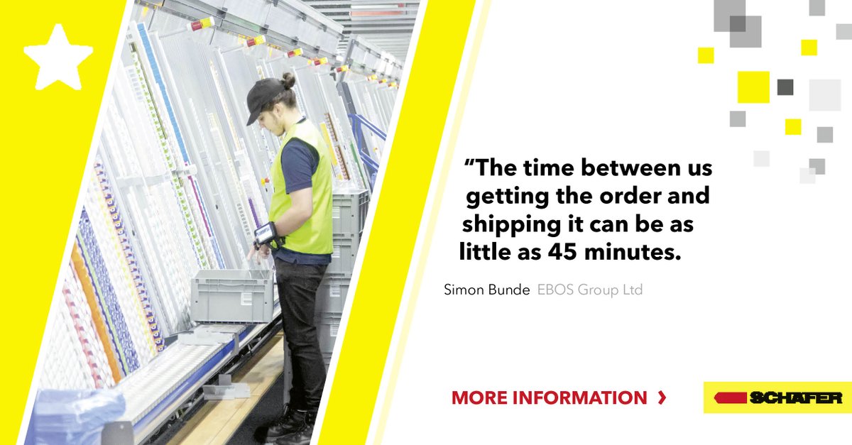SSISchaeferAust's tweet photo. "Getting the order and shipping it can be as little as 45 minutes - something we do every day and we do that in large quantities."  Simon Bunde , Executive GM - Operations &amp; Innovation, EBOS Group Ltd
https://t.co/KPl6kyYAE1
#LogisticsSolutions #HealthcareLogistics #Partnership https://t.co/tgyu4B1rvK