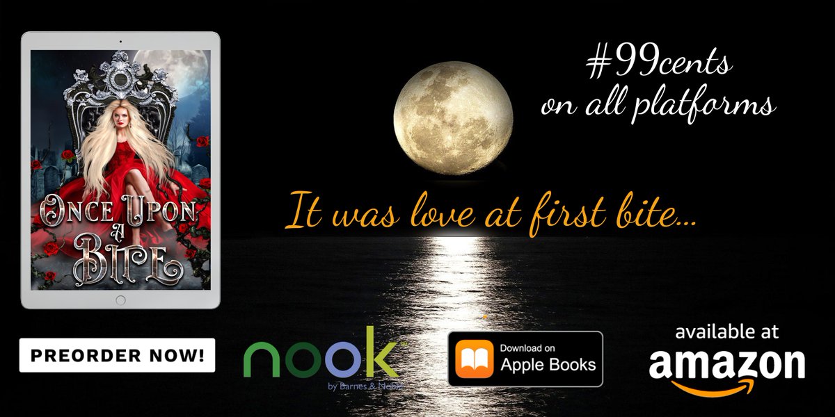 Trick or treat, these fairytales are good enough to eat. 30+ twisted fairytales of love, lust, and blood, available for preorder for only 99 cents! #OnceUponABite #FairyTales #Fairytaleretelling #Vampire #UrbanFantasy #limitedtimeoffer #preorder books2read.com/onceuponabite
