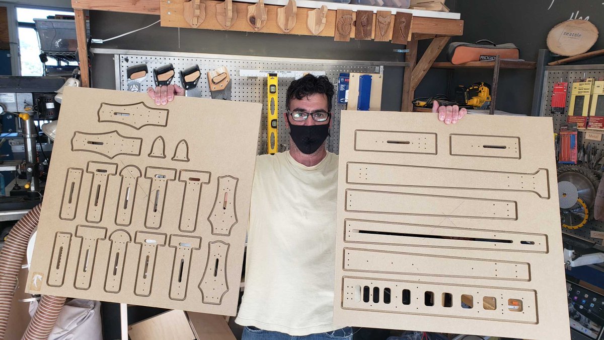 SeattleMakersHQ's tweet photo. Don't FRET, we've got a CNC router to make the guitar-making a lot faster.
.
.
.
#seattlemakers #seattle #fret #guitar #guitarfrets #frets #rocknroll #diyguitar #diy #makerspace #classes #events #projects #fun #badass #imadethis https://t.co/xMCgG8tKKF