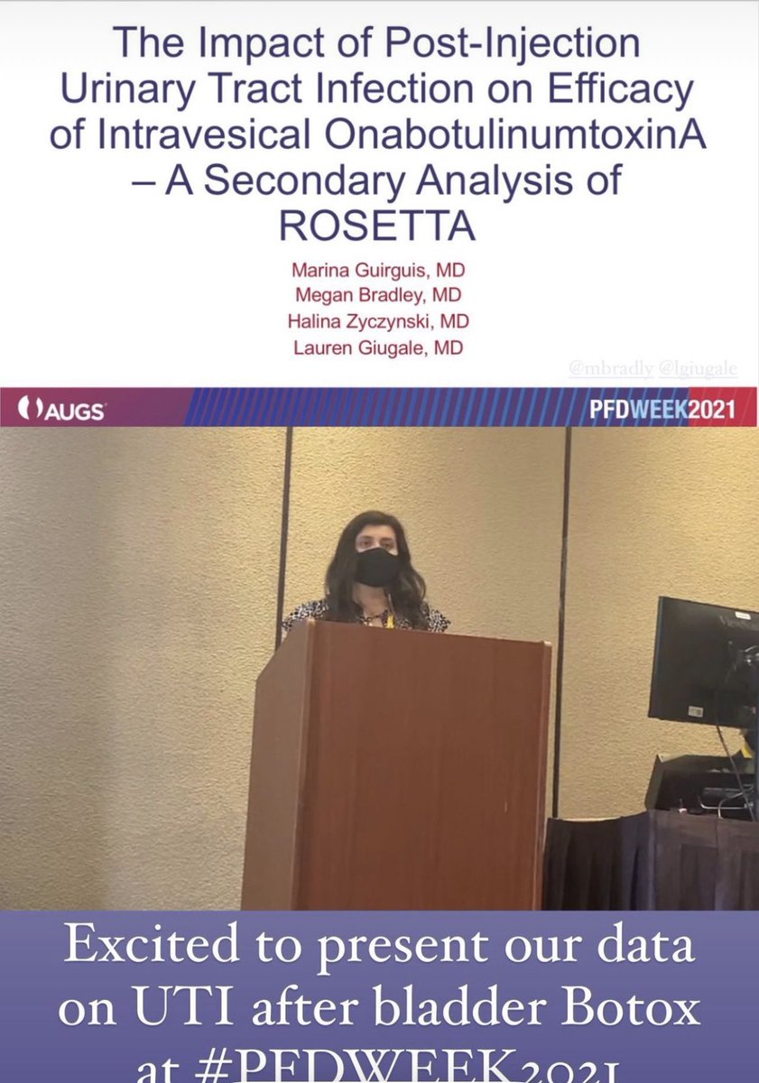 MageeUroGyn's tweet image. Our fellows prepared and delivering important scientific talks today @FPMRS #PFDweek21 

@bradleyms @DrLaurenG @HalinaZyczynski @MGuirguisMD @dralimelnyk @PMoalli