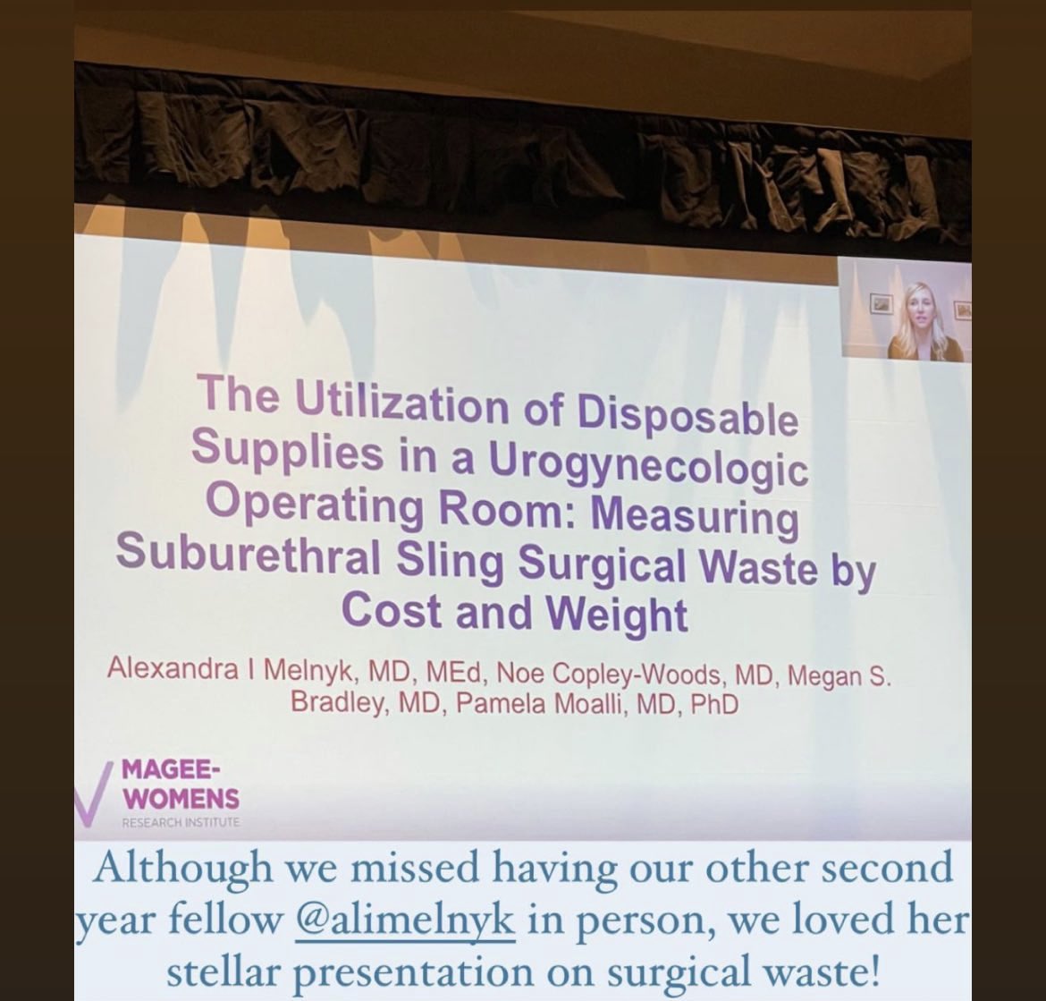 MageeUroGyn's tweet image. Our fellows prepared and delivering important scientific talks today @FPMRS #PFDweek21 

@bradleyms @DrLaurenG @HalinaZyczynski @MGuirguisMD @dralimelnyk @PMoalli