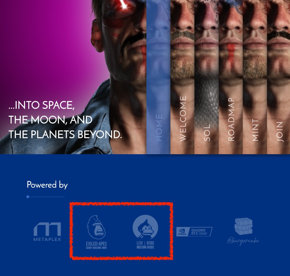 ExiledApes's tweet image. Probably nothing...