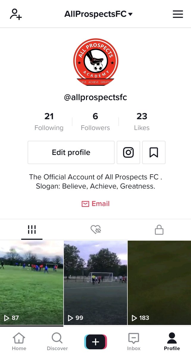 All Prospects FC tweet media