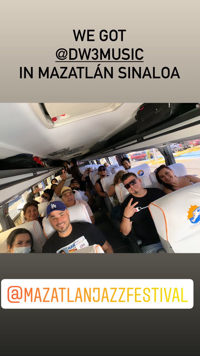 MazatlanJazz's tweet photo. @DW3music arriving to #PuebloBonitoEmeraldBay for 1st Annual Mazatlán Jazz Festival https://t.co/2SQEl416zl