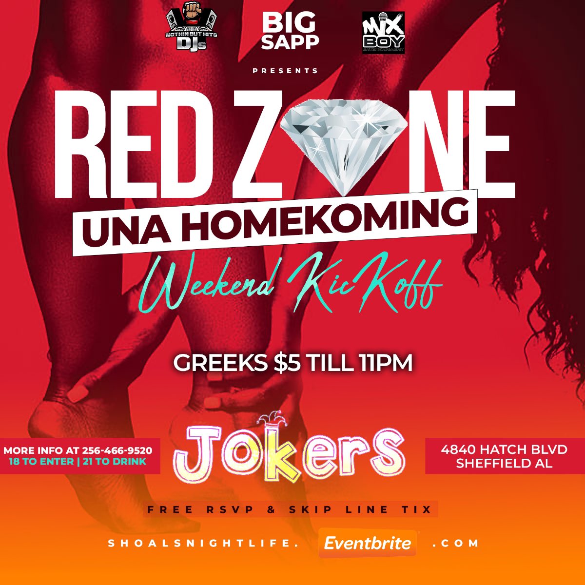 UNAParties's tweet photo. This Friday #UNAHomecomingKickoff
☑️☑️☑️☑️☑️☑️☑️ https://t.co/sPrzkNM9vg