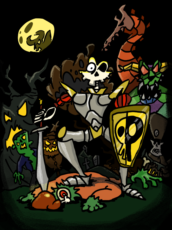 Adventurecore96's tweet photo. Sir Daniel Fortesque, a spooky lad for Spooky Month 💀👻🎃

#medievil #spooky #scary #skeleton #Halloween #nostalgia https://t.co/i0PoirmjmC