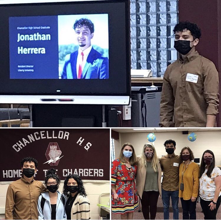 TheChHSLibrary's tweet image. Today our Chargers heard from a former student, Jonathan Herrera, who shared his amazing story. Thanks, Jonathan!! We appreciate you helping us celebrate Hispanic Heritage Month!! #chhslibrary #bethetrucha #onceachargeralwaysacharger #HispanicHeritageMonth
