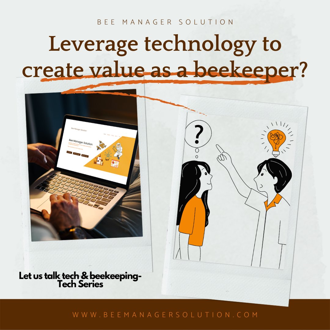 We are starting a series of talks about how best to leverage technology to create value as a beekeeper. Join us and learn how you can leverage the Bee Manager Solution as a value-creating solution for your beekeeping practice. Facebook Link- fb.me/e/24iVuqA9q