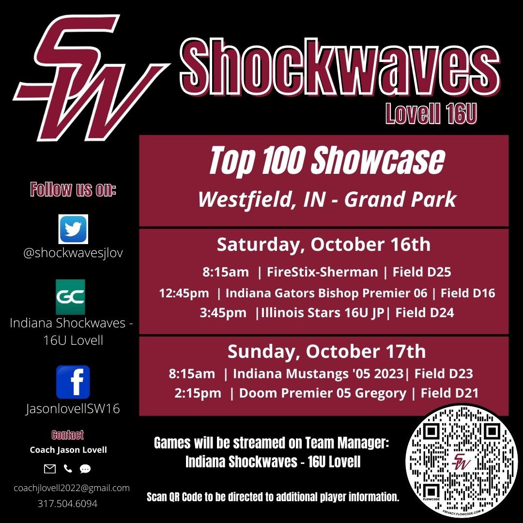 Our schedule has changed!