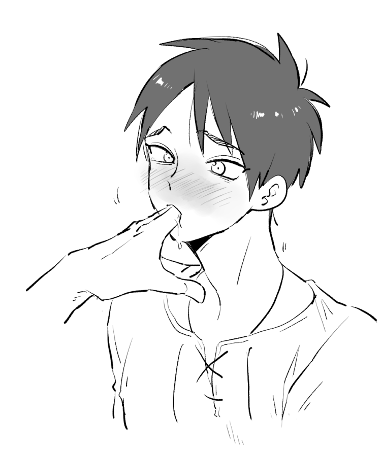 🍭供養(15分描いて寝落ちしてました) 