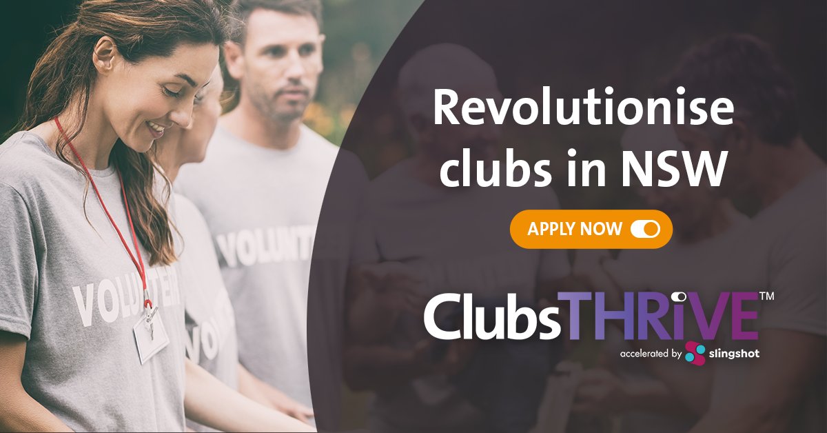 Calling all #notforprofit's: Can you boost community engagement for Clubs across NSW?

#ClubsTHRIVE is looking to upskill not-for-profits to apply for the ClubGRANTS program, which has contributed over $1B in community initiatives.

Learn more: clubsthrive.com.au

<a href="/ClubsNSW/">ClubsNSW</a>