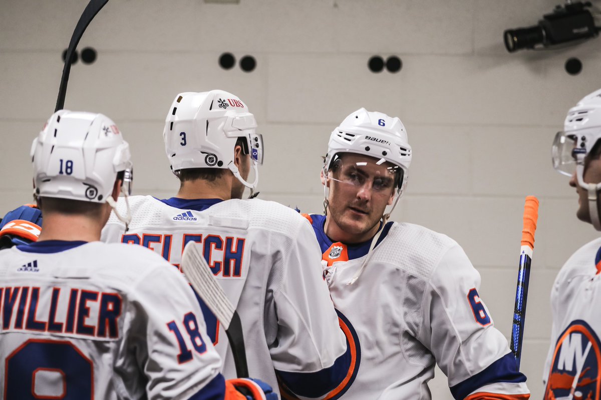 NYIslanders's tweet photo. The boys are ready to go. https://t.co/uUA1Ckgs6u