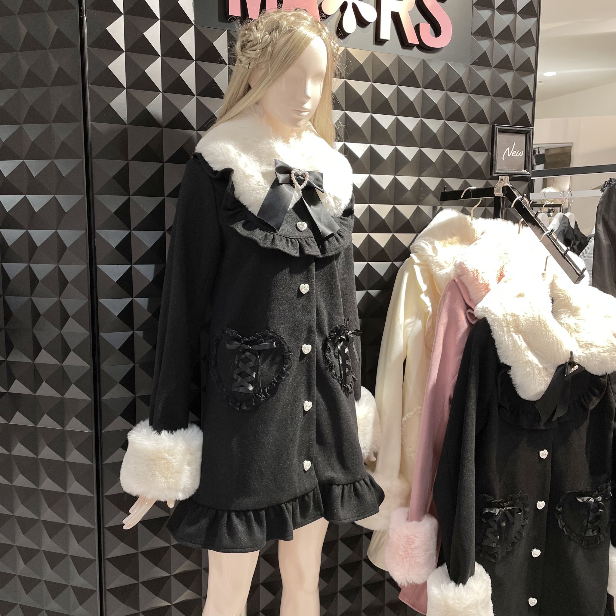 manon tokyo コート 白 地雷系 量産型