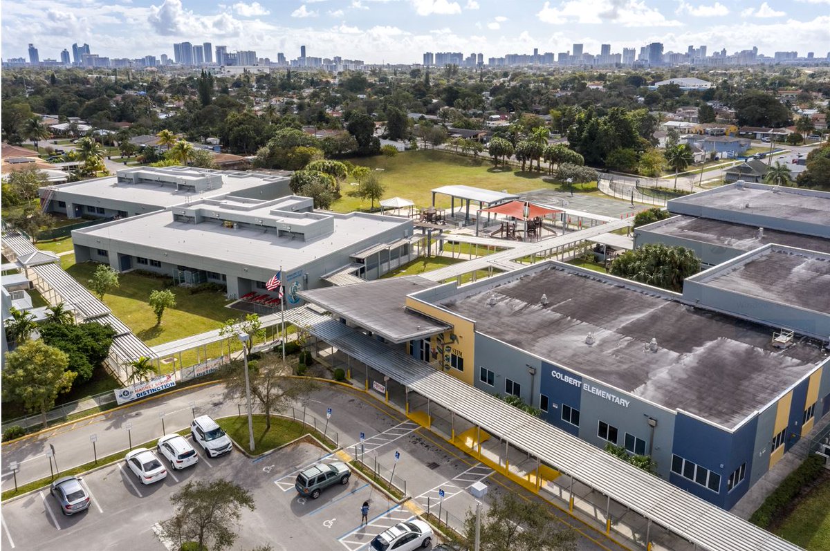 TCCIFlorida's tweet photo. The Colbert Elementary School project, a Broward County Public School, involved extensive deferred maintenance scopes such as roof replacement, HVAC replacement, and new electrical.
#projectspotlight #BCPS #BrowardCountyPublicSchools #k8construction #sflconstruction https://t.co/cuRBO5la4S