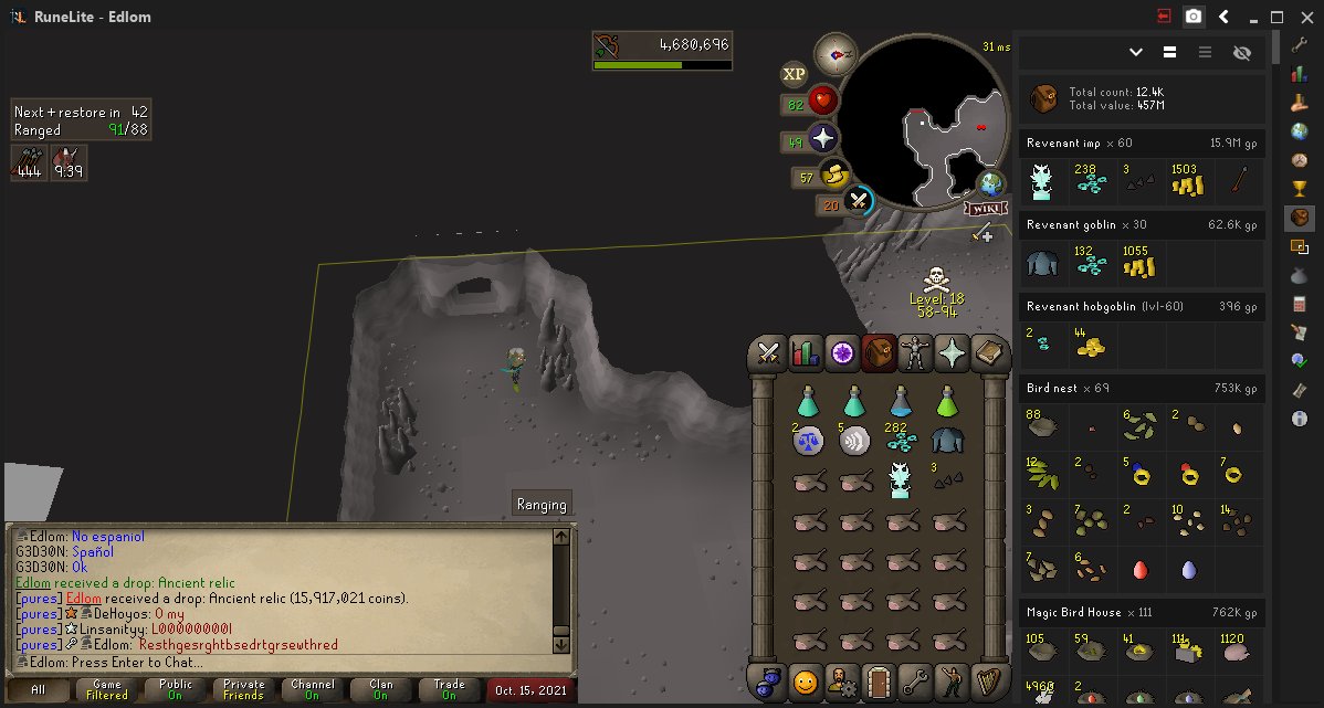 Ancient relic from imp, unskulled 😆