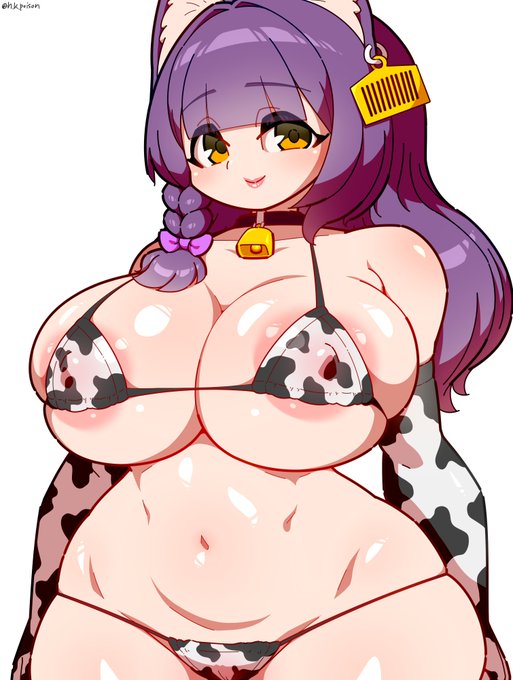 忘れたころにやってくる牛柄ビキニ 